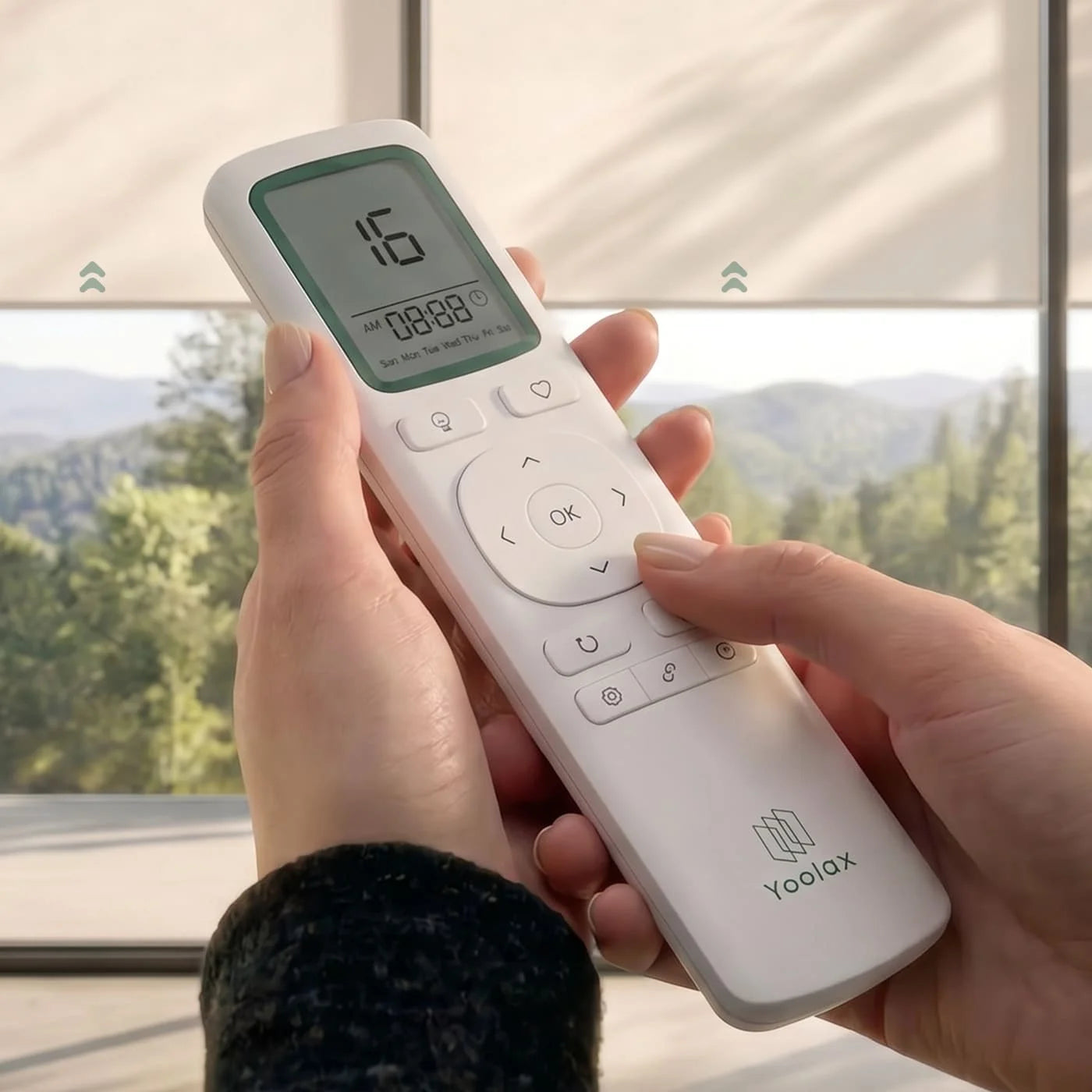 16 channel white remote control 
