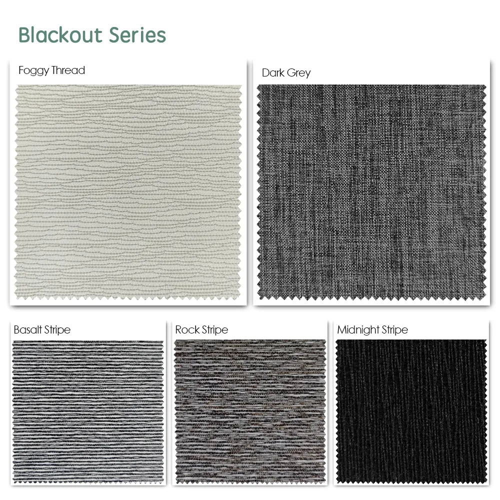 Yoolax Smart Roman Shades Samples